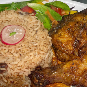 Jerk Chicken Rice & Peas